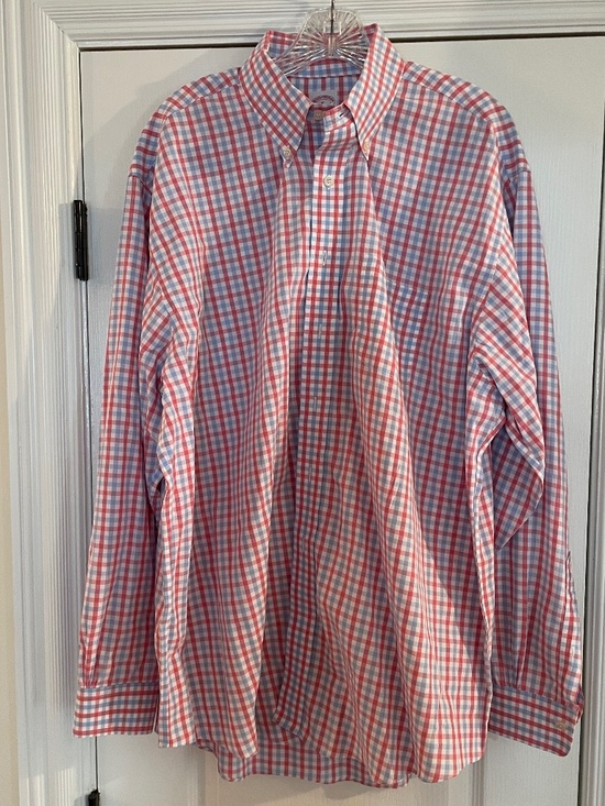 Brooks Brothers Other - Brooks Brothers The Original Polo Shirt LIKE NEW Gingham Checkered Dress Shirt